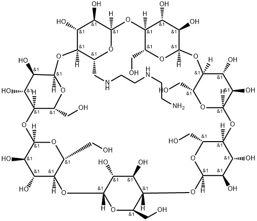 Mono(6-(diethylenetriamine)-6-deoxy)-β-cyclodextrin_