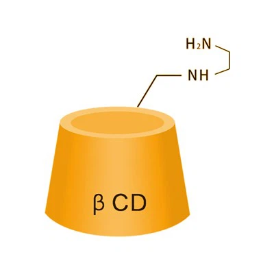 Mono-(6-etanodiamina-6-desoxi)-beta-ciclodextrina